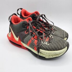 Nike LeBron Witness 7 Mens Basketball Shoes Black Crimson DM1123-001 Size 9.5